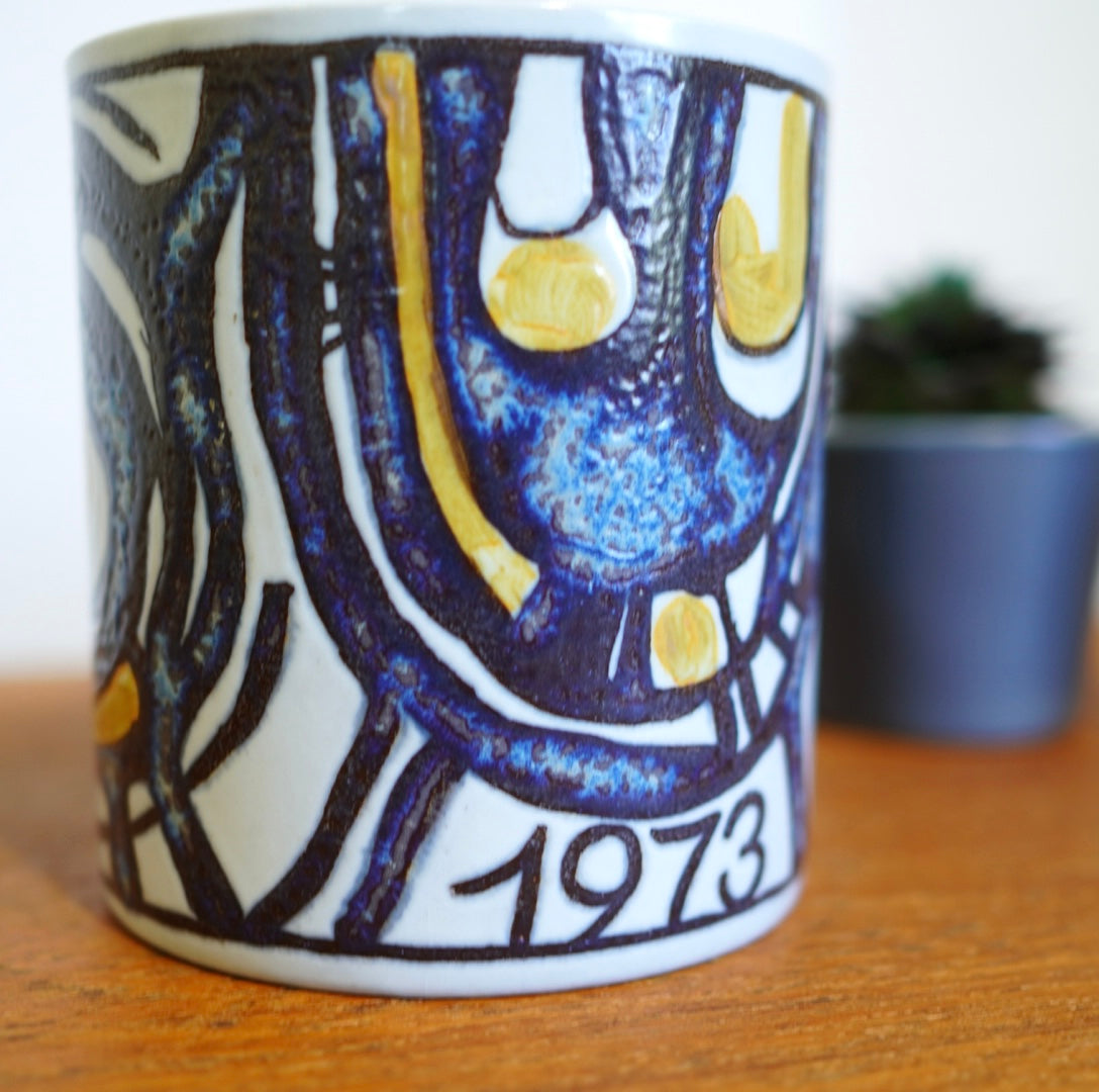 ロイヤルコペンハーゲン / ROYAL COPENHAGEN 1973年 イヤーマグ / Year