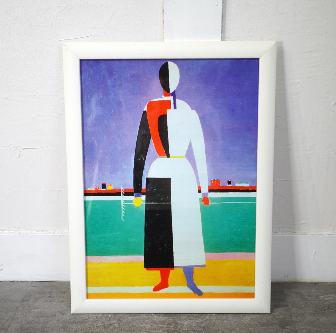 「レークを持つ女」 / 「Woman with a Rake」 カジミール・マレーヴィチ / Kazimir Malevich