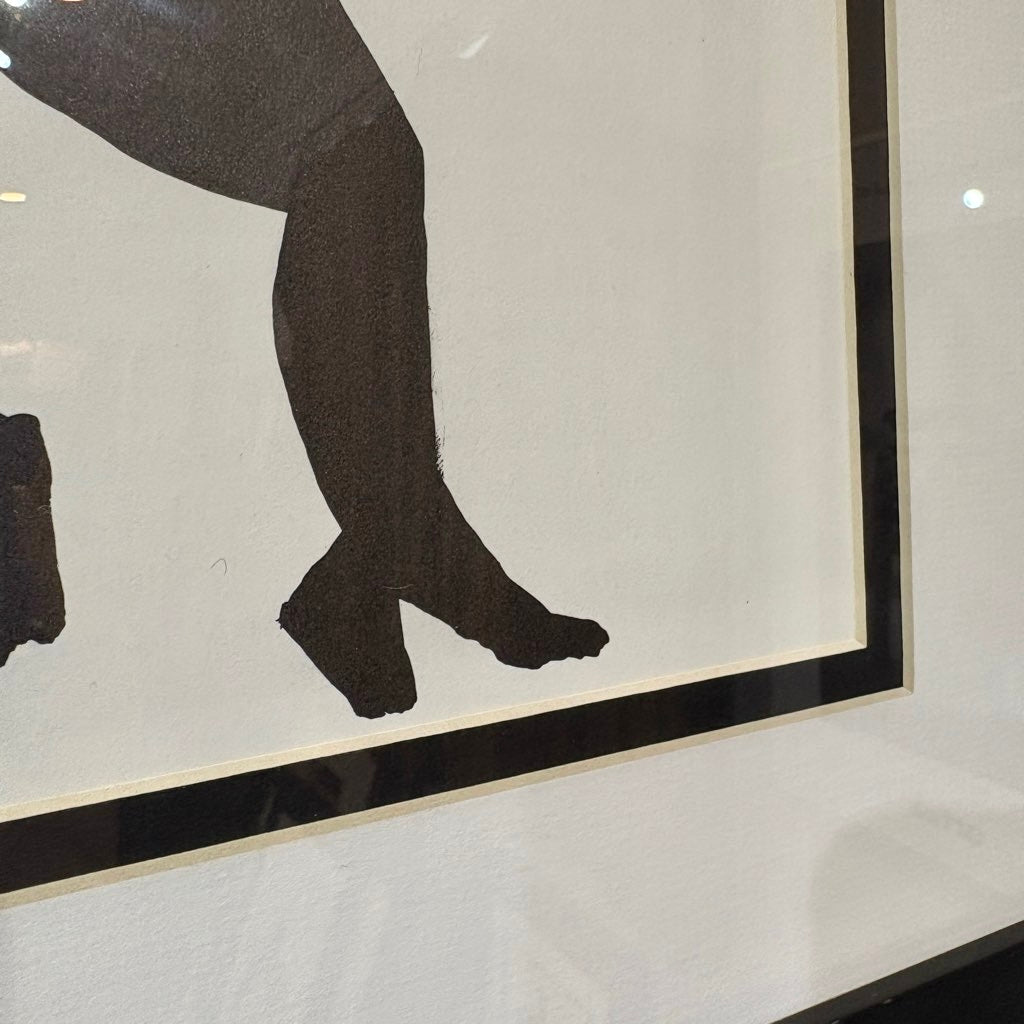 アレクサンダー・カルダー / Alexander Calder リトグラフ 抽象画 【5】「Three Legged Man」1975年  鑑定書付