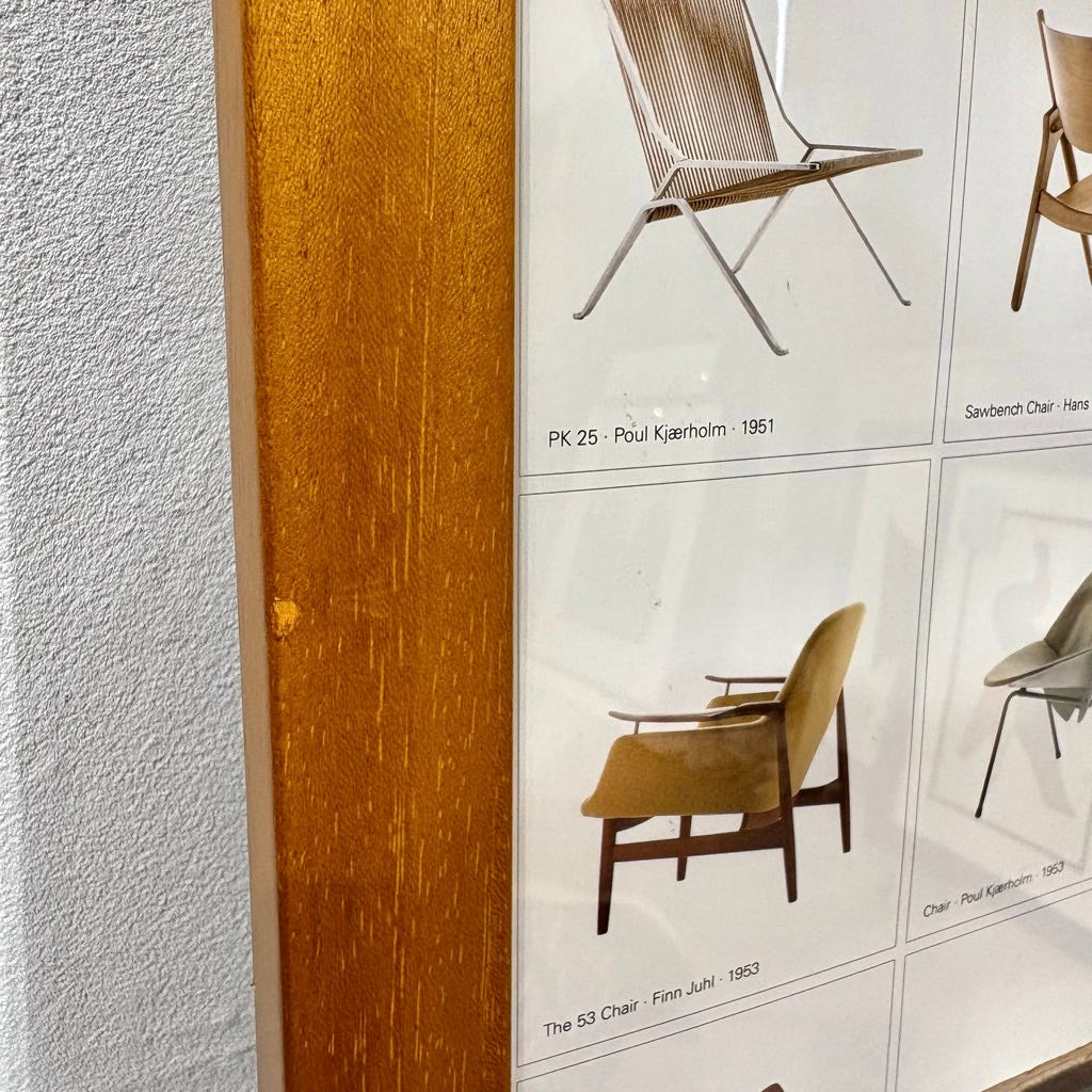 A CENTYURY of DANISH CHAIRS ポスター