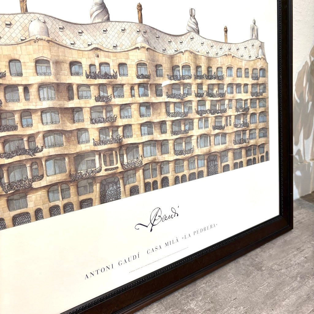 中古 訳あり ガウディ ポスター集 スペイン製 中古 訳あり ガウディ