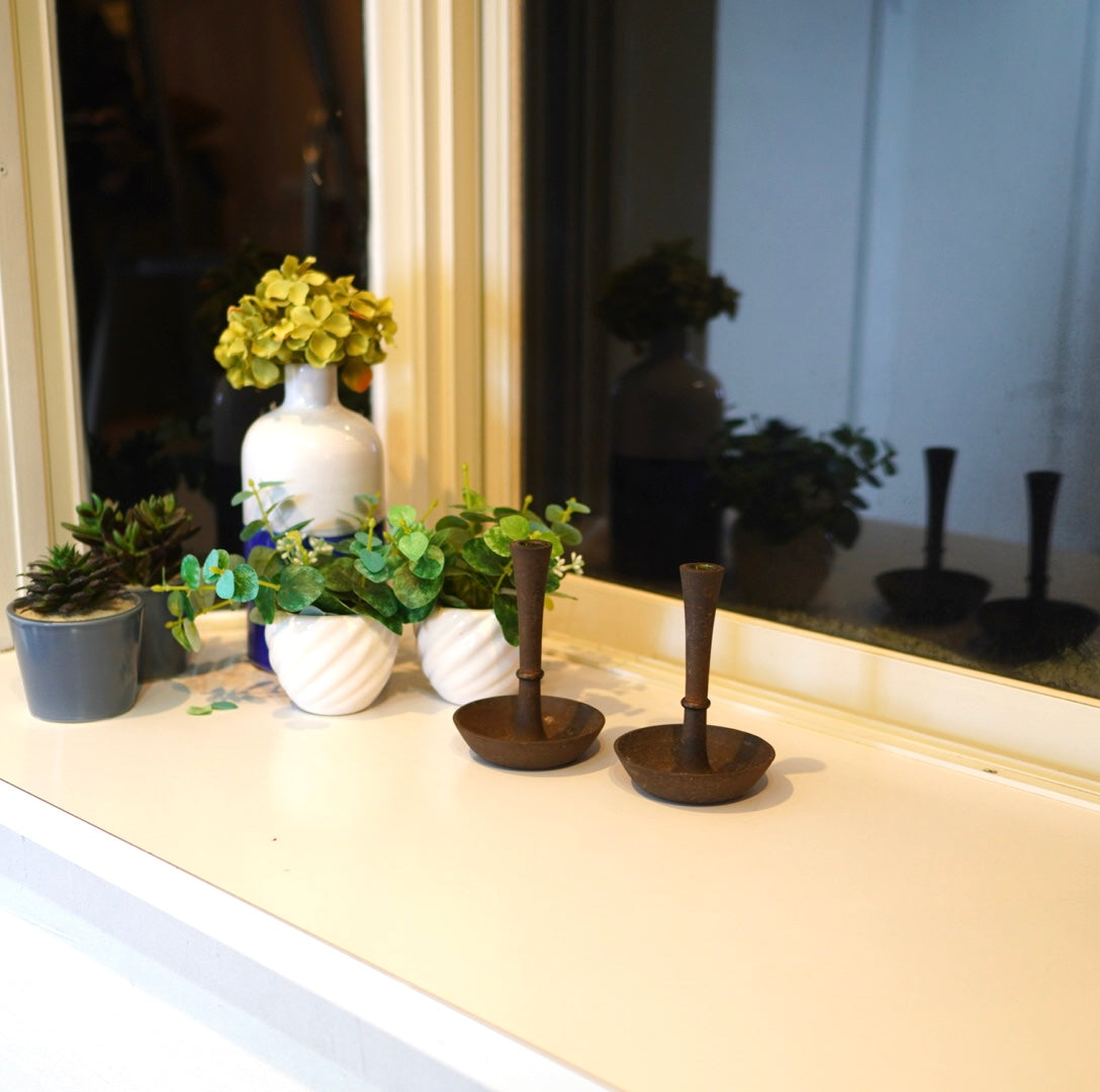 ダンスク / DANSK イェンス・クイストゴー / Jens.H.Quistgaard  アイアン キャンドルホルダー