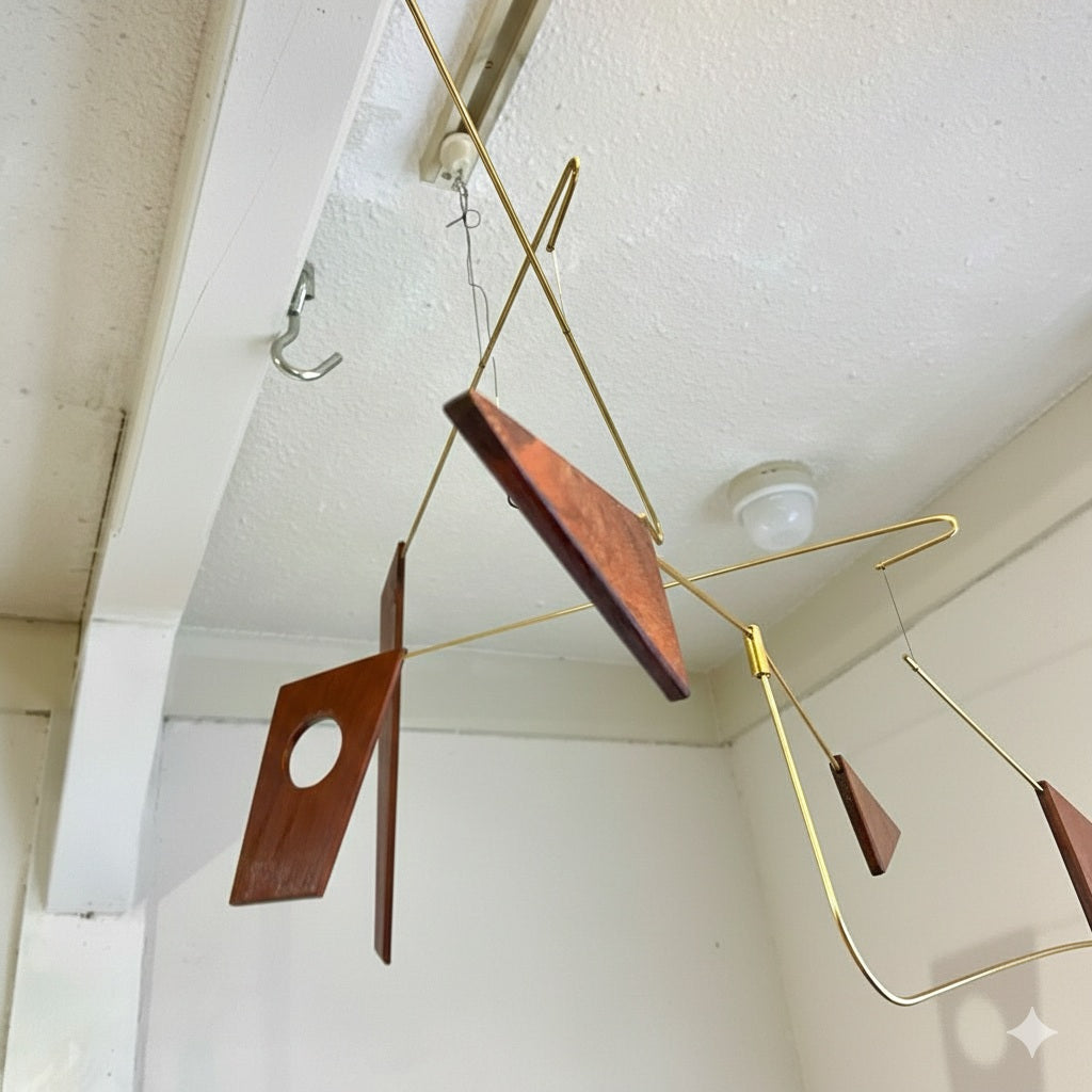 木製モビール ミッドセンチュリー - Restyle