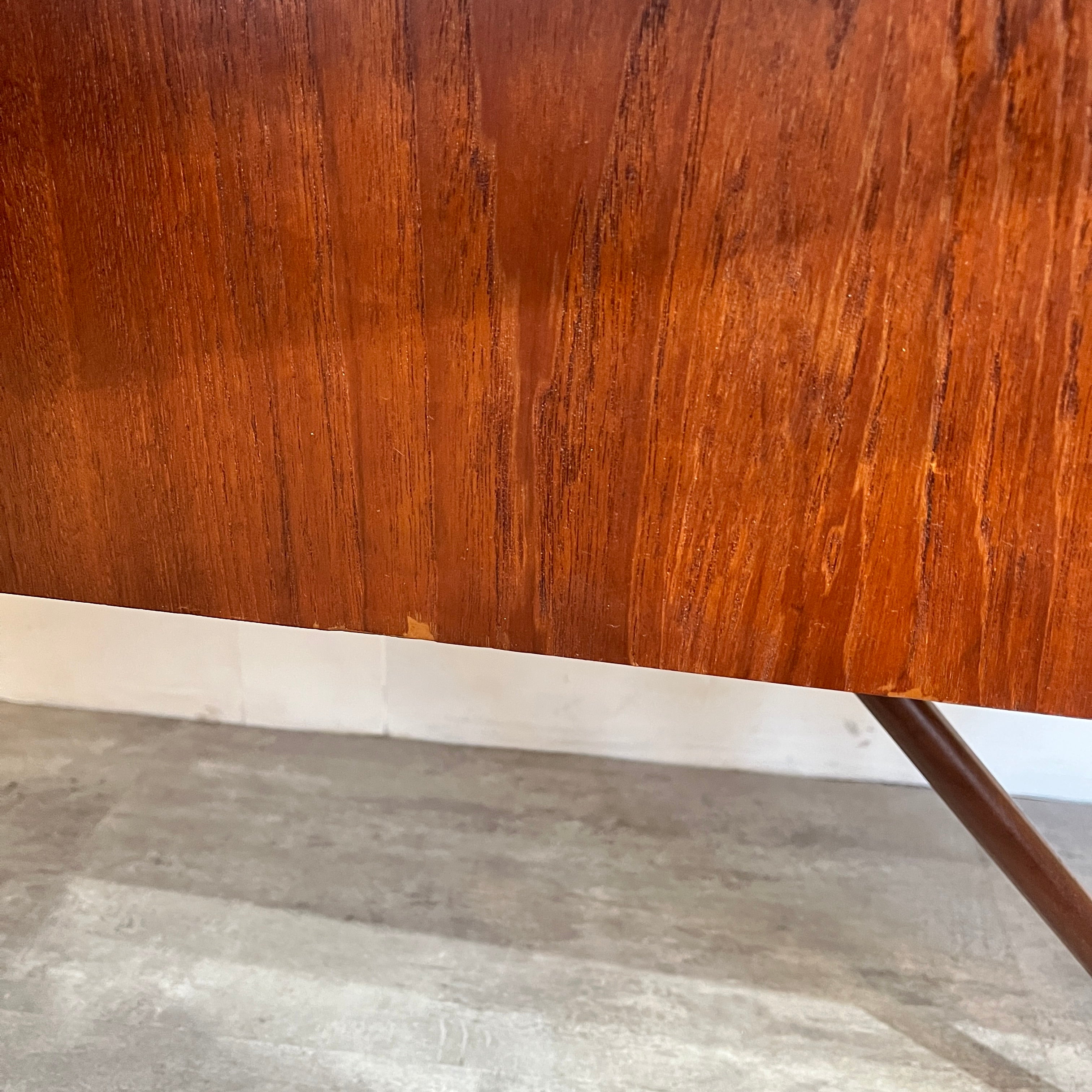 Lovig dansk design ヴィンテージ北欧ブーメランデスク Peter Løvig Nielsen チーク