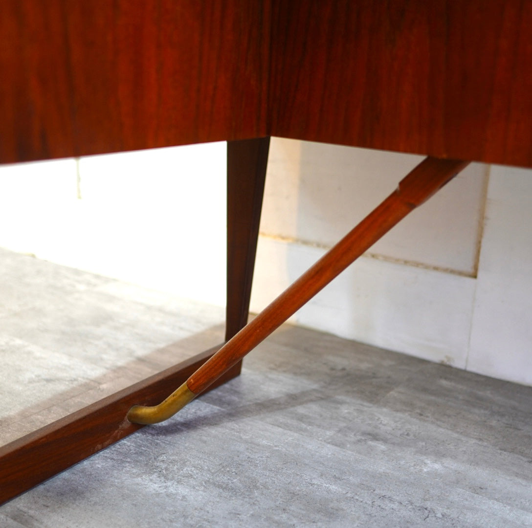 Lovig dansk design ヴィンテージ北欧ブーメランデスク Peter Løvig Nielsen チーク