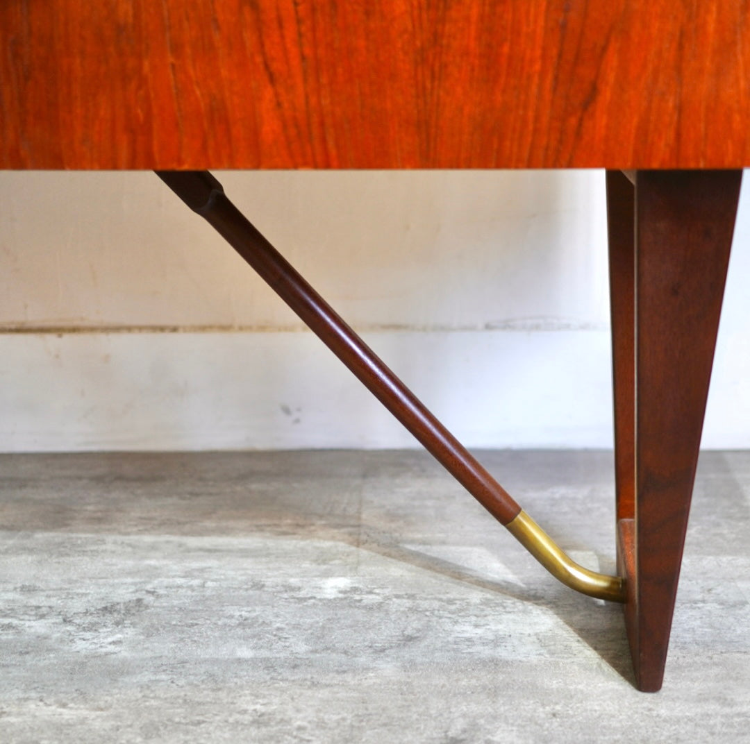 Lovig dansk design ヴィンテージ北欧ブーメランデスク Peter Løvig Nielsen チーク