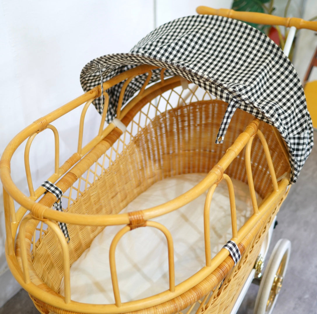 東京乳母車 Pousse-Pousse STANDARD / プスプス スタンダード クラシック 日除け幌＆敷きマット付き