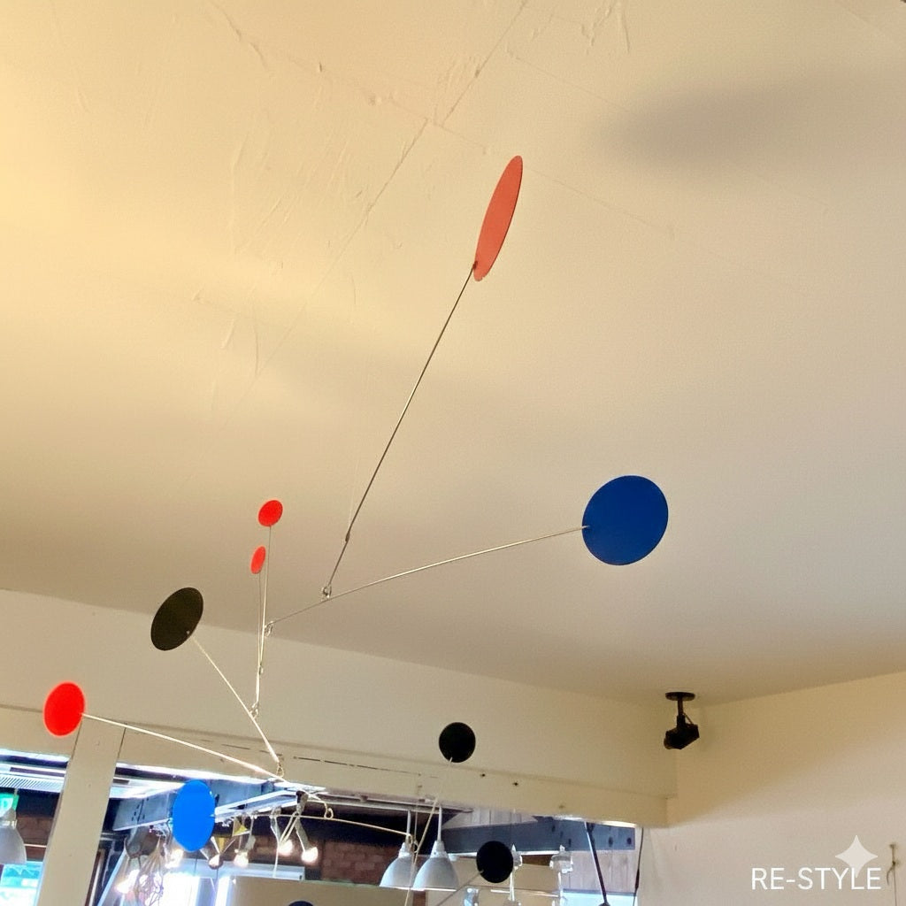 MODモビール 60’s モダン 丸 赤青黒 - Restyle