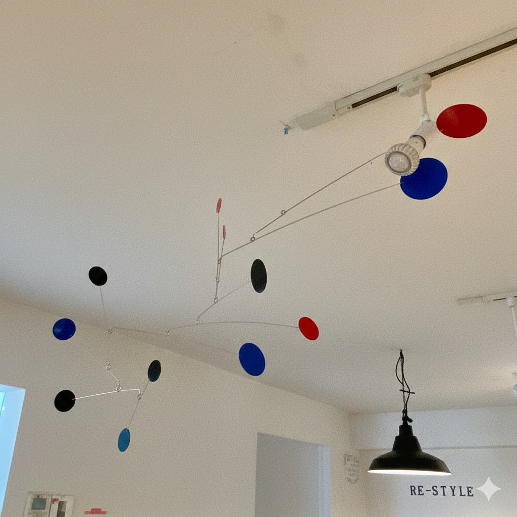 MODモビール 60’s モダン 丸 赤青黒 - Restyle