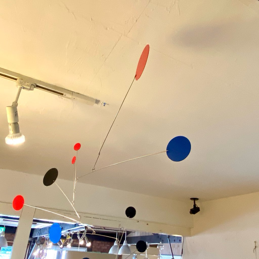 MODモビール 60’s モダン 丸 赤青黒 - Restyle