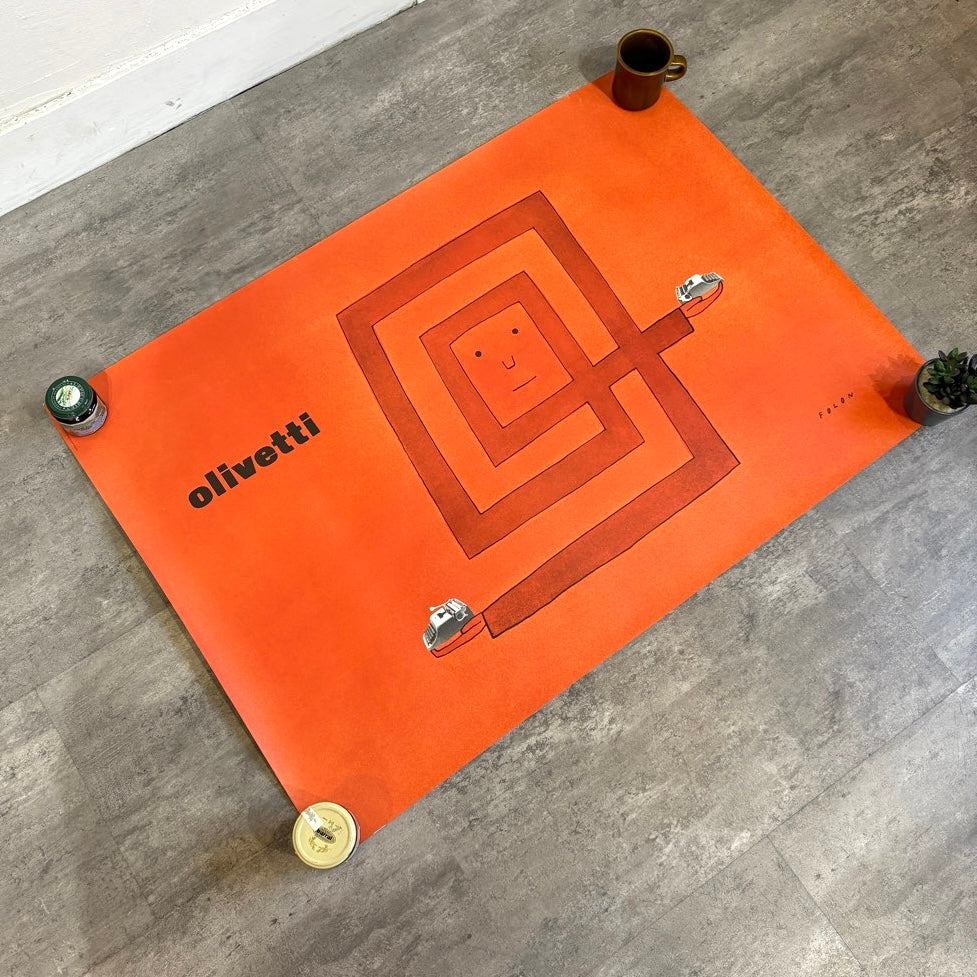 オリベッティ / olivetti ポスター 広告 アート