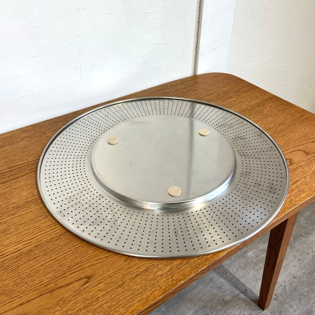 アレッシィ / ALESSI ステンレストレイ Φ48 フランチェスカ・アンフィティアトロフ