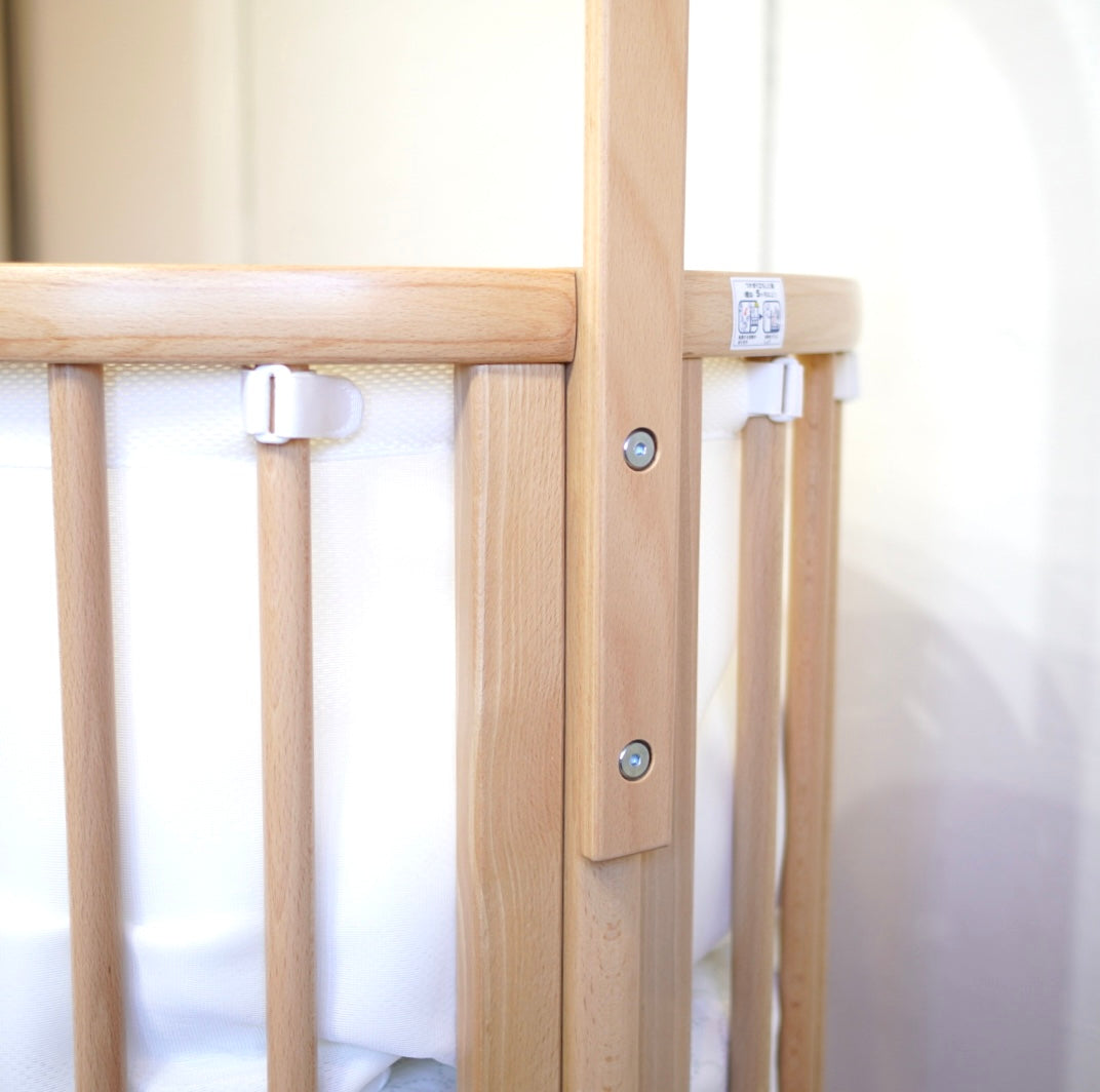 ストッケ / Stokke  スリーピーベビーベッド セット  ドレープ付き