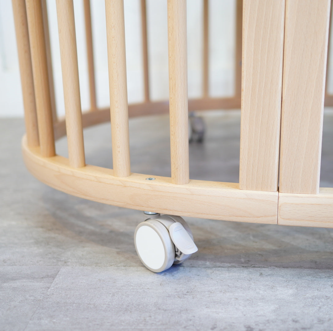 ストッケ / Stokke  スリーピーベビーベッド セット  ドレープ付き