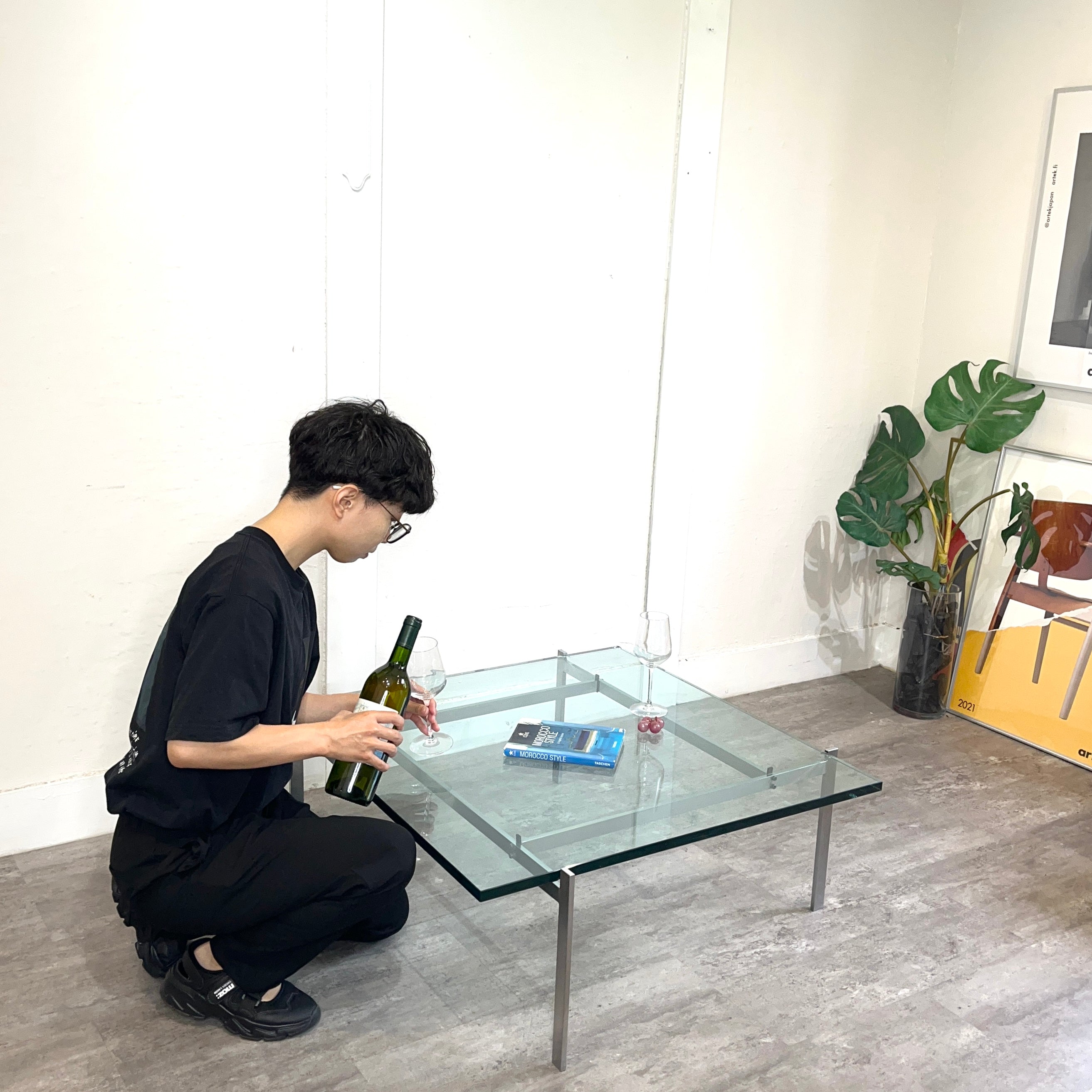 フリッツハンセン / FRITZ HANSEN コーヒーテーブル / PK61  ポール・ケアホルム リビングテーブル
