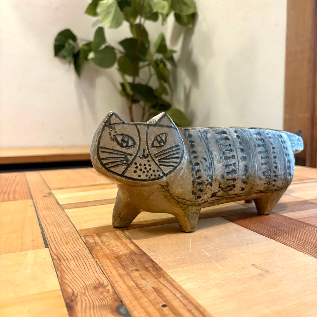 リサ・ラーソン　ねこ　猫　ヴィンテージ　大きな動物園 グスタフスベリ / Gustavsberg 大きな動物園シリーズ 大きな猫