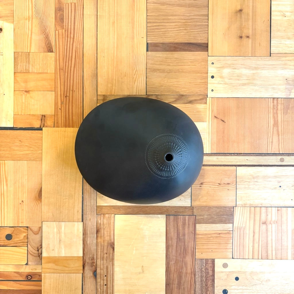 ローゼンタール / Rosenthal ポロ フラワーベース ブラック 大 タピオ・ウィルカラ / Tapio Wirkkala ヴィンテージ