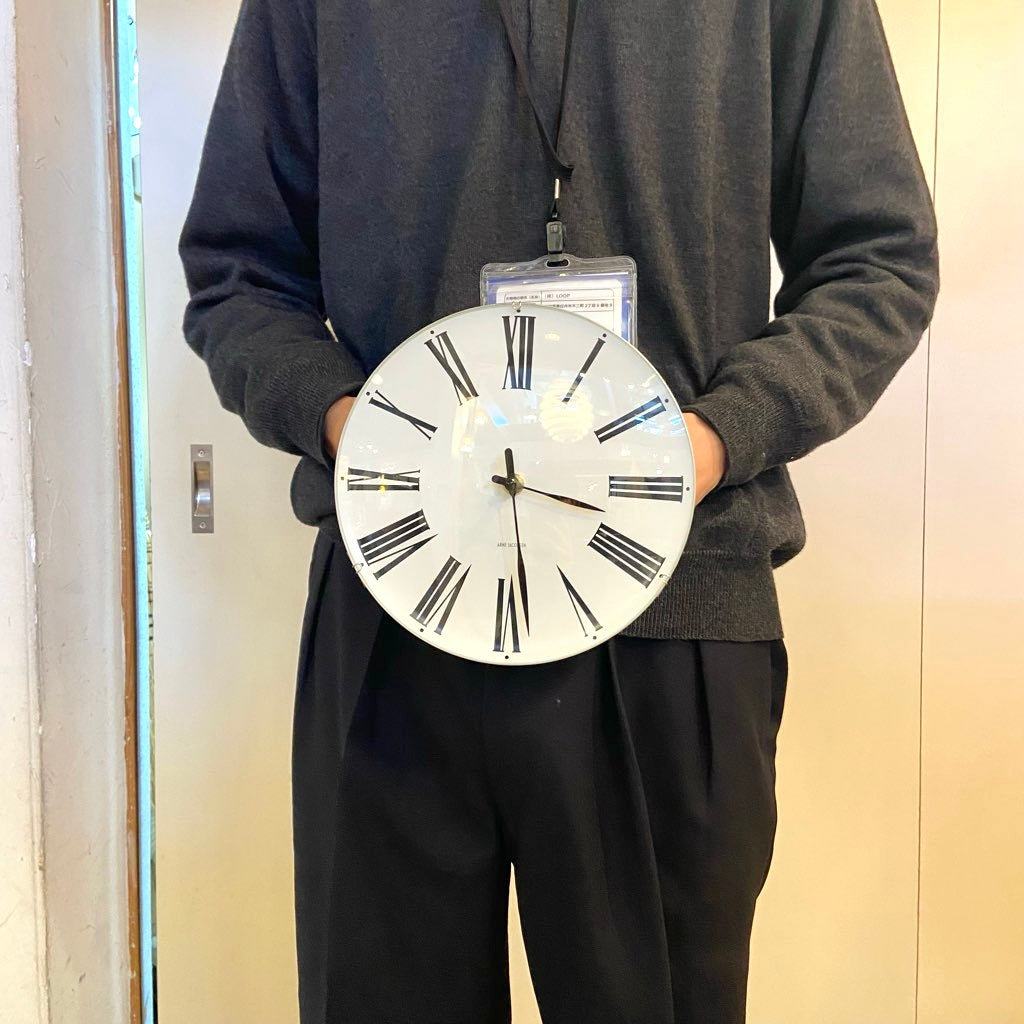 ローマンウォールクロックΦ21 /  ROMAN アルネ・ヤコブセン 壁掛け時計