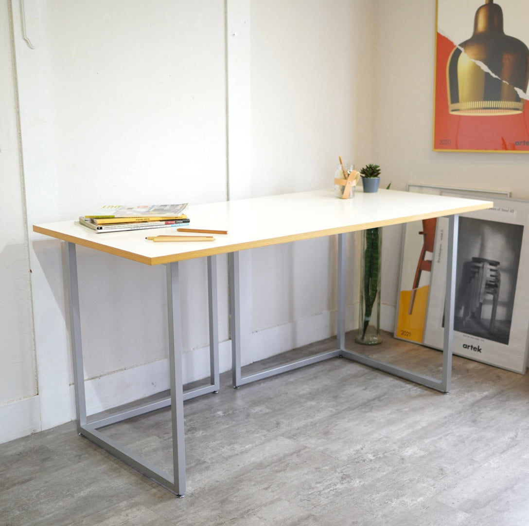 ビスレー / BISLEY オーダーメイドデスク Lフット600 メラミン天板 イギリス W150