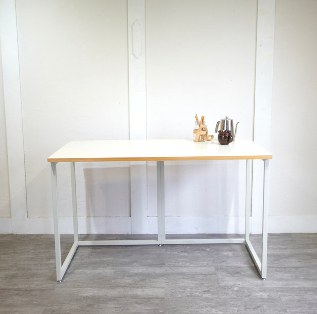 ビスレー / BISLEY オーダーメイドデスク Lフット600 メラミン天板 イギリス W120