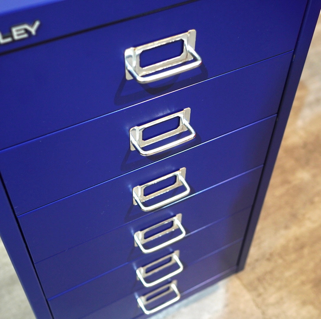 ビスレー / BISLEY A3キャビネット 引き出し6段 ブルー