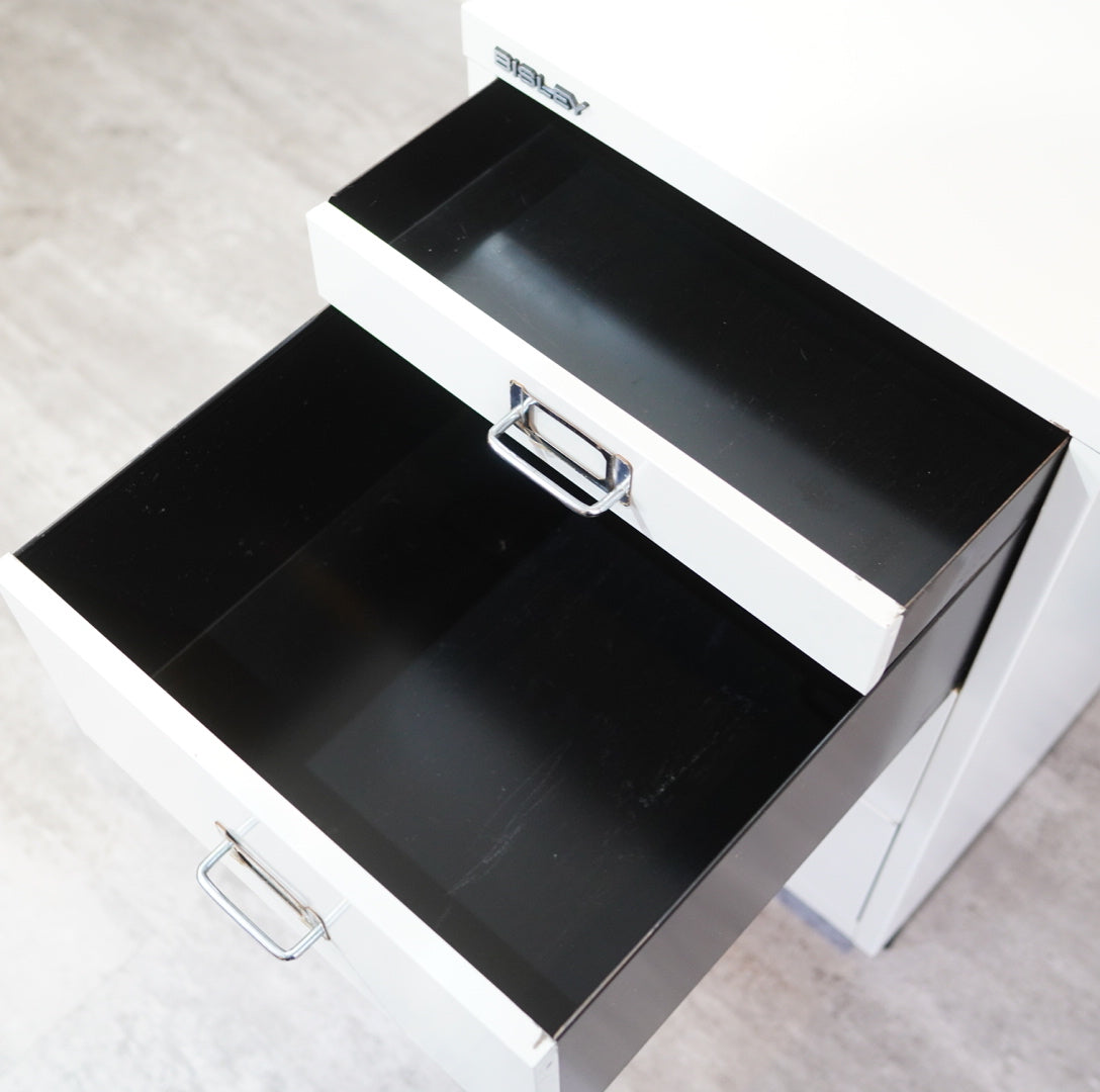 ビスレー / BISLEY A3キャビネット 引き出し4段 ホワイト