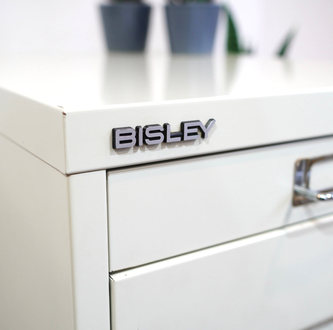 ビスレー / BISLEY A3キャビネット 引き出し4段 ホワイト