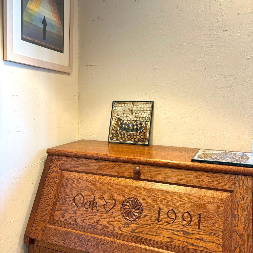 グスタフスベリ　リサラーソン　陶板　洋梨 Gustavsberg グスタフスベリ Lisa Larson リサ・ラーソン 陶板