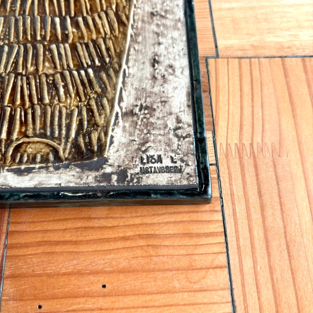 リサラーソン 陶板 UNIK Katt猫 グスタフスベリ グスタフスベリ / Gustavsberg リサ・ラーソン / Lisa Larson 猫