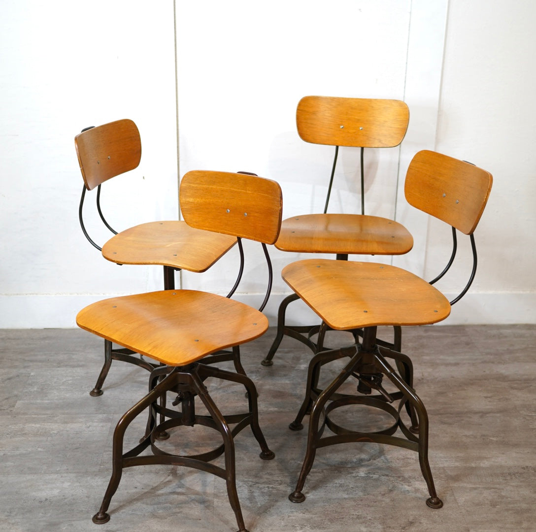 ノーザンオハイオインダストリアル /  Northern Ohio Industrial トレドスウィベルサイドチェア/ TOLEDO SWIVEL SIDE CHAIR  ヴィンテージ