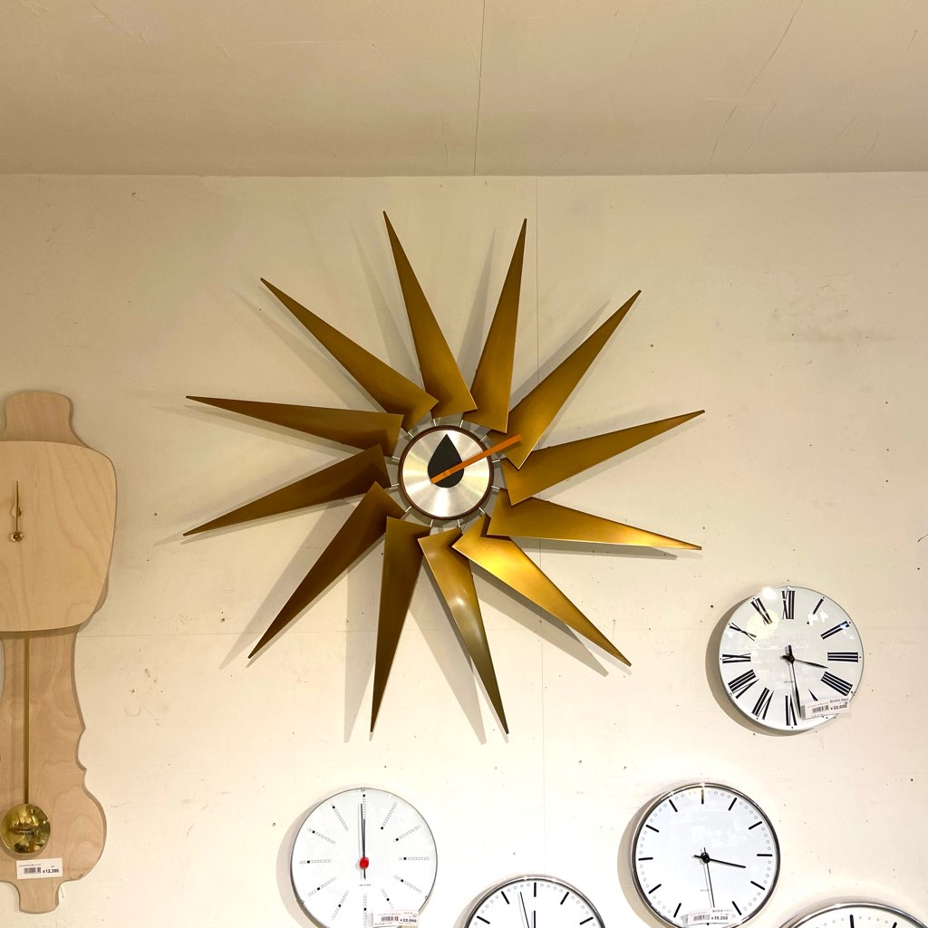 A065◆ヴィトラ タービンクロック ウォールクロック ジョージ・ネルソン ヴィトラ / Vitra タービンクロック / Turbine Clock 壁掛け時計