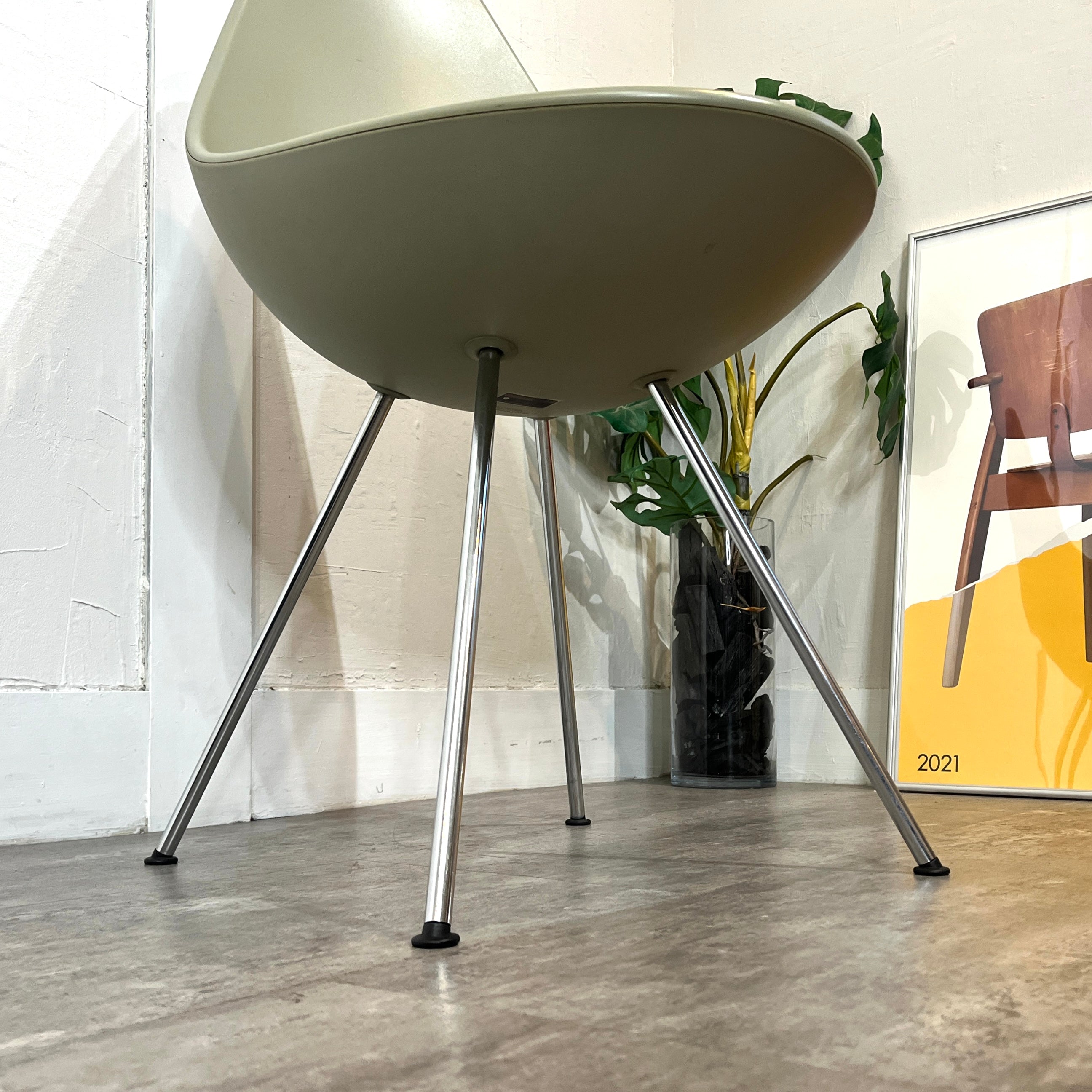 Fritz Hansen Republic ドロップチェア　グリーン Fritz Hansen Republic ドロップチェア グリーン