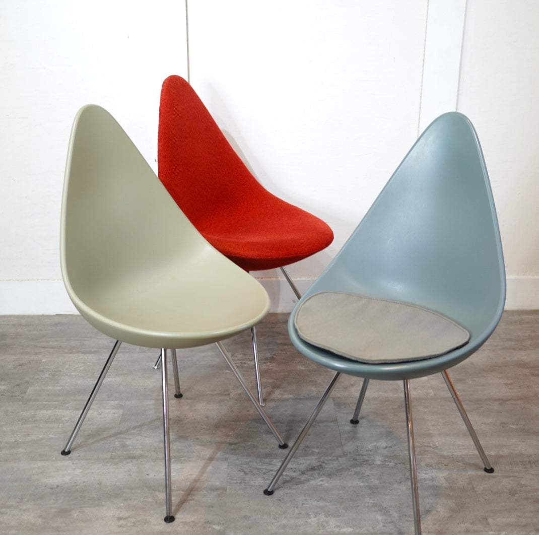 フリッツ・ハンセン / FRITZ HANSEN 3110 ドロップチェア/Drop フルパティングレッド アルネ・ヤコブセン