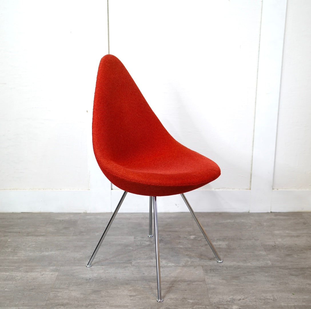 フリッツ・ハンセン / FRITZ HANSEN 3110 ドロップチェア/Drop フルパティングレッド アルネ・ヤコブセン