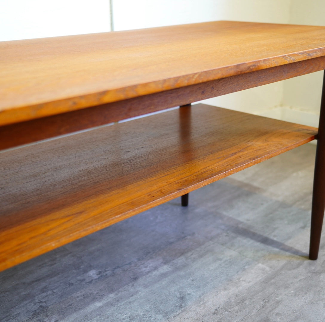 北欧ヴィンテージ ローテーブル【2】 センターテーブル  リビングテーブル  チーク材