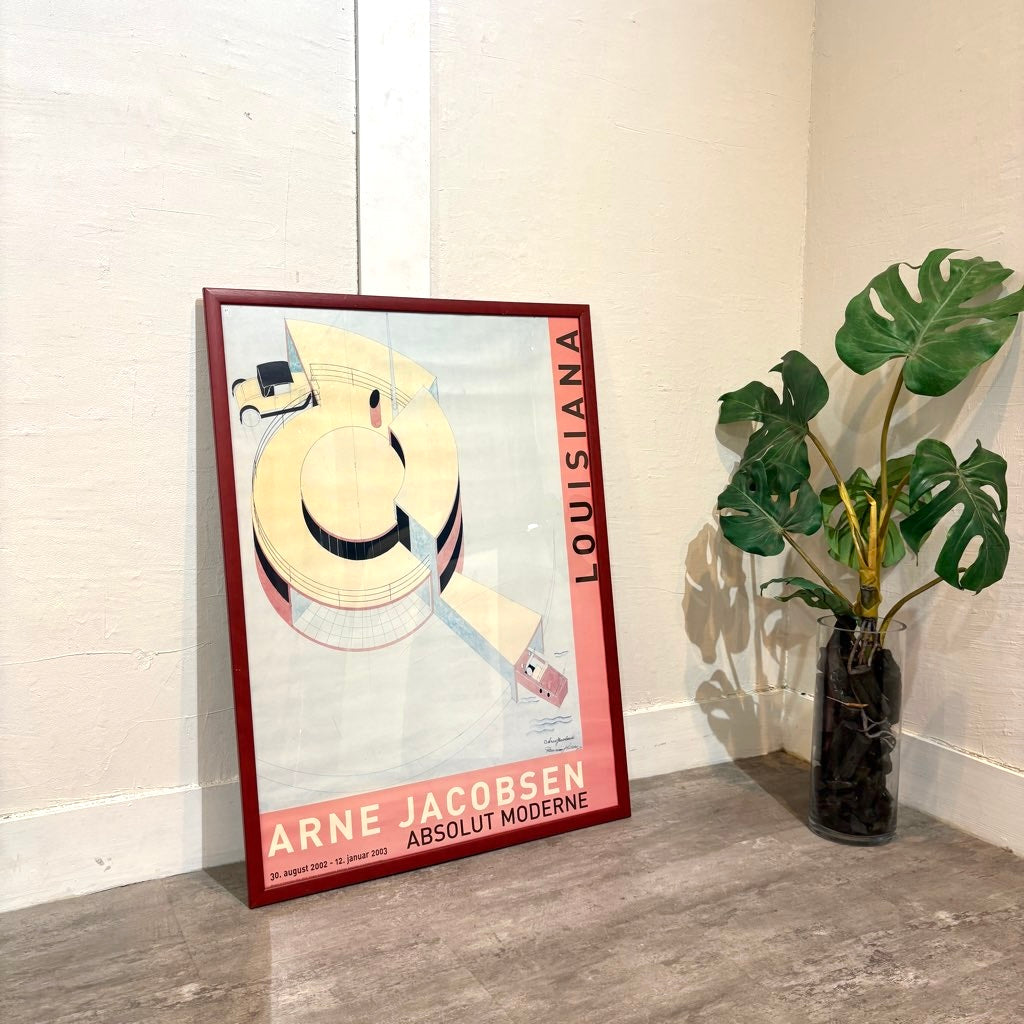 「未来の家」/ 「House of the Future」ポスター ルイジアナ近代美術館 生誕100周年 アルネ・ヤコブセン
