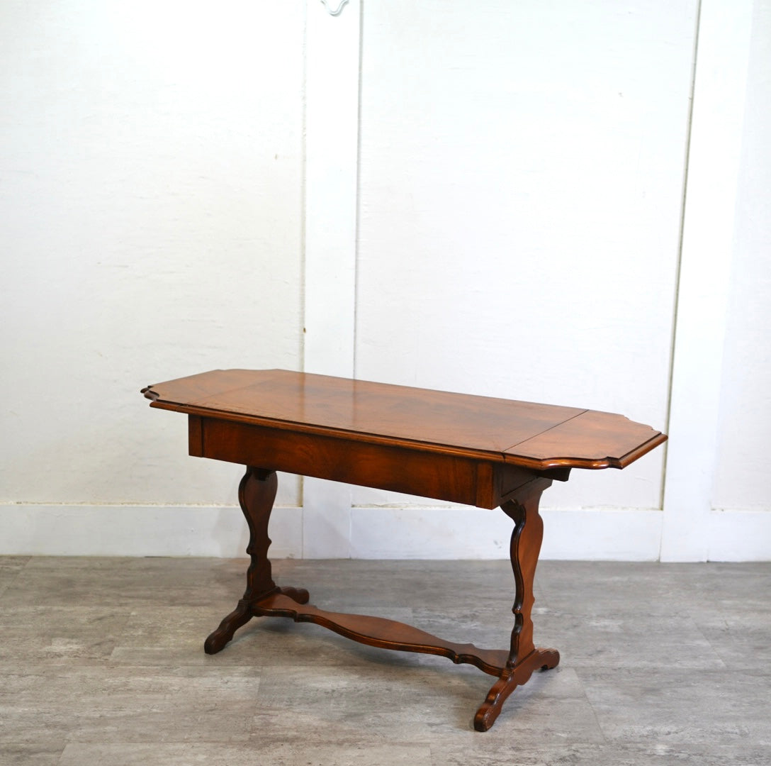 英国アンティーク ドロップリーフ コーヒーテーブル バタフライ