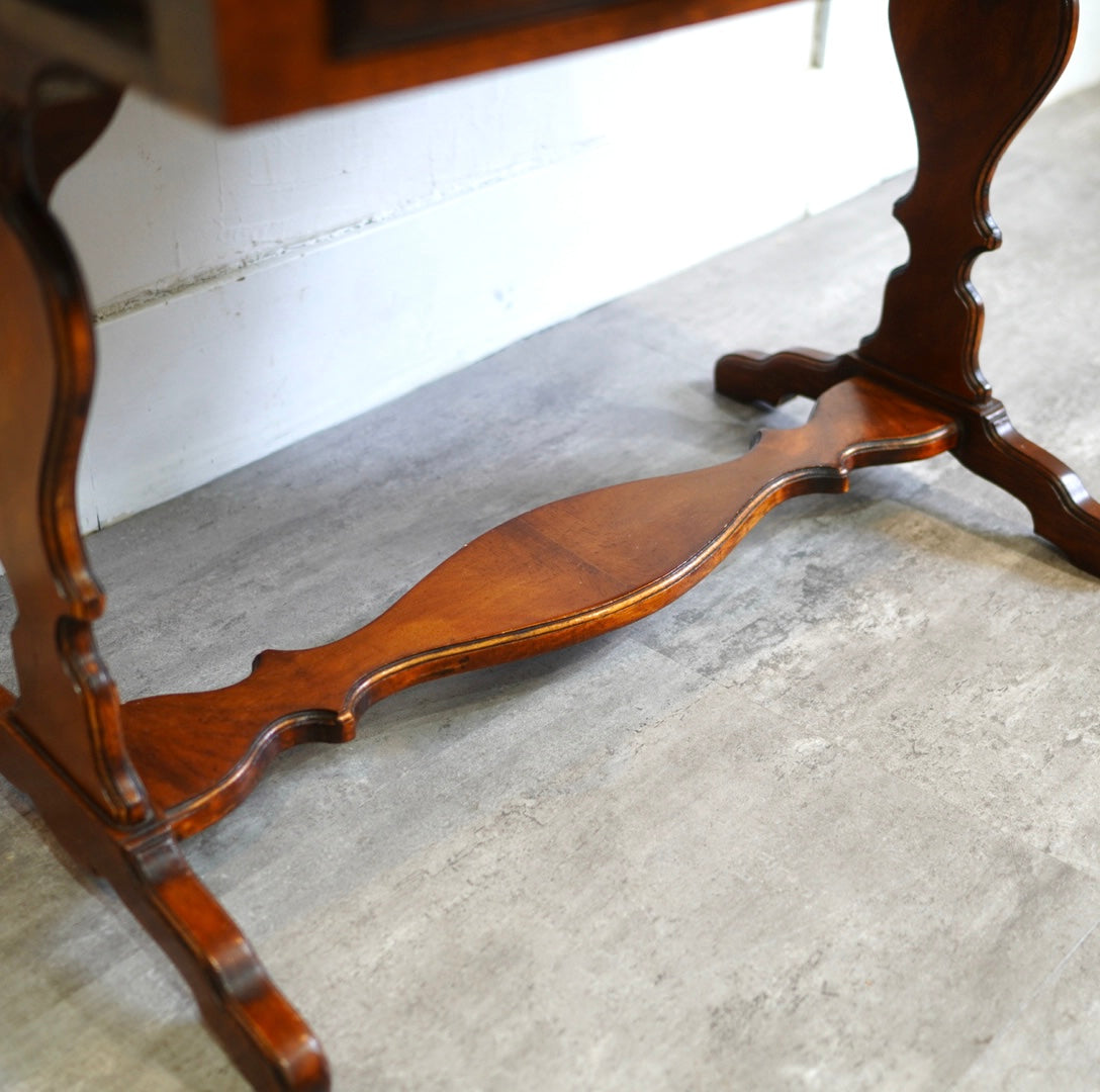 英国アンティーク木製ドロップリーフコーヒーテーブル/バタフライ机(85-31) 英国アンティーク木製ドロップリーフコーヒーテーブル