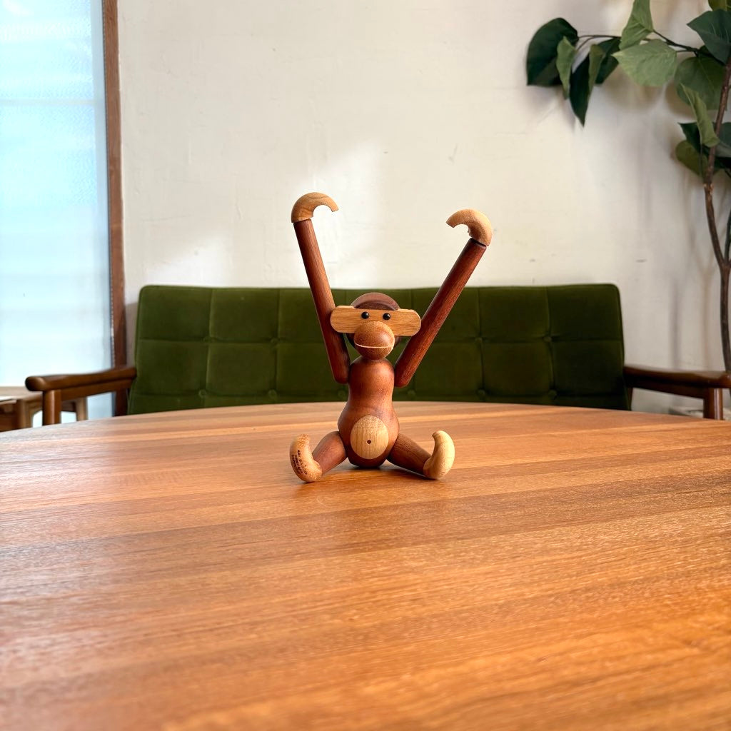 【正規品・希少】Kay Bojesen モンキー Sサイズ チーク オリジナル 正規品・希少】Kay Bojesen モンキー Sサイズ チーク オリジナル KAY