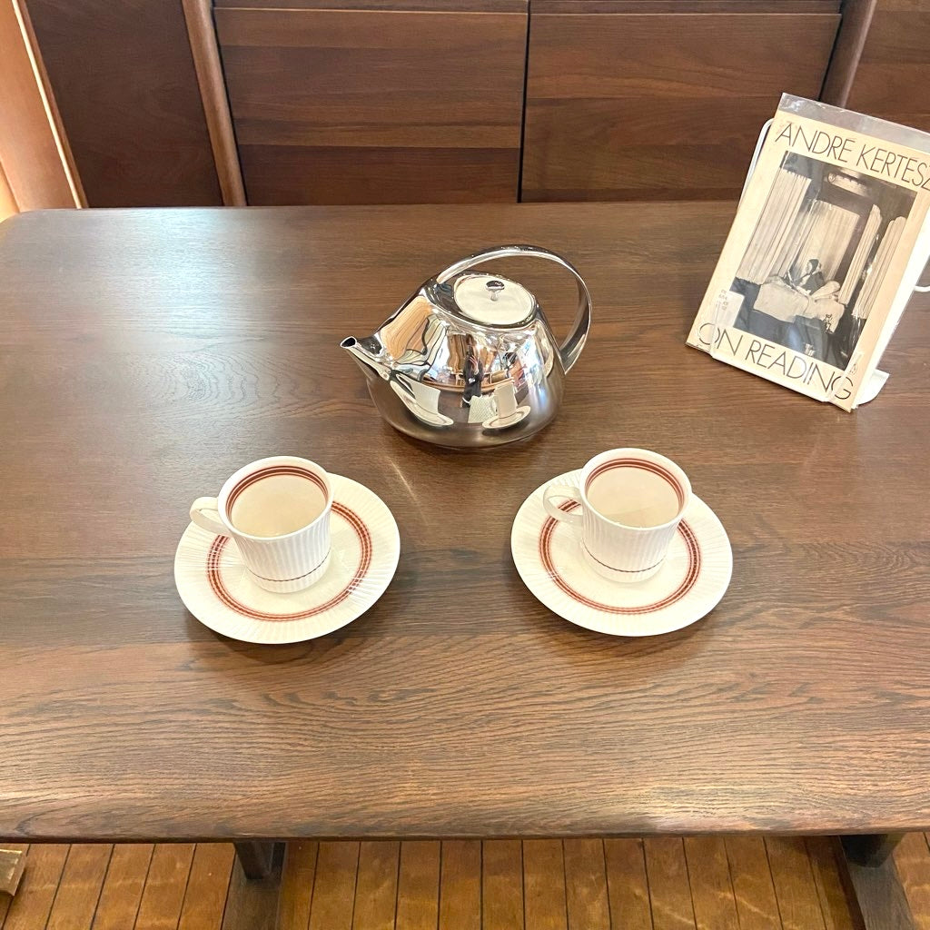 ジョージジェンセン / GEORG JENSEN ヘレナ ティーポット コースター付き  / HELENA TEAPOT WITH COASTER