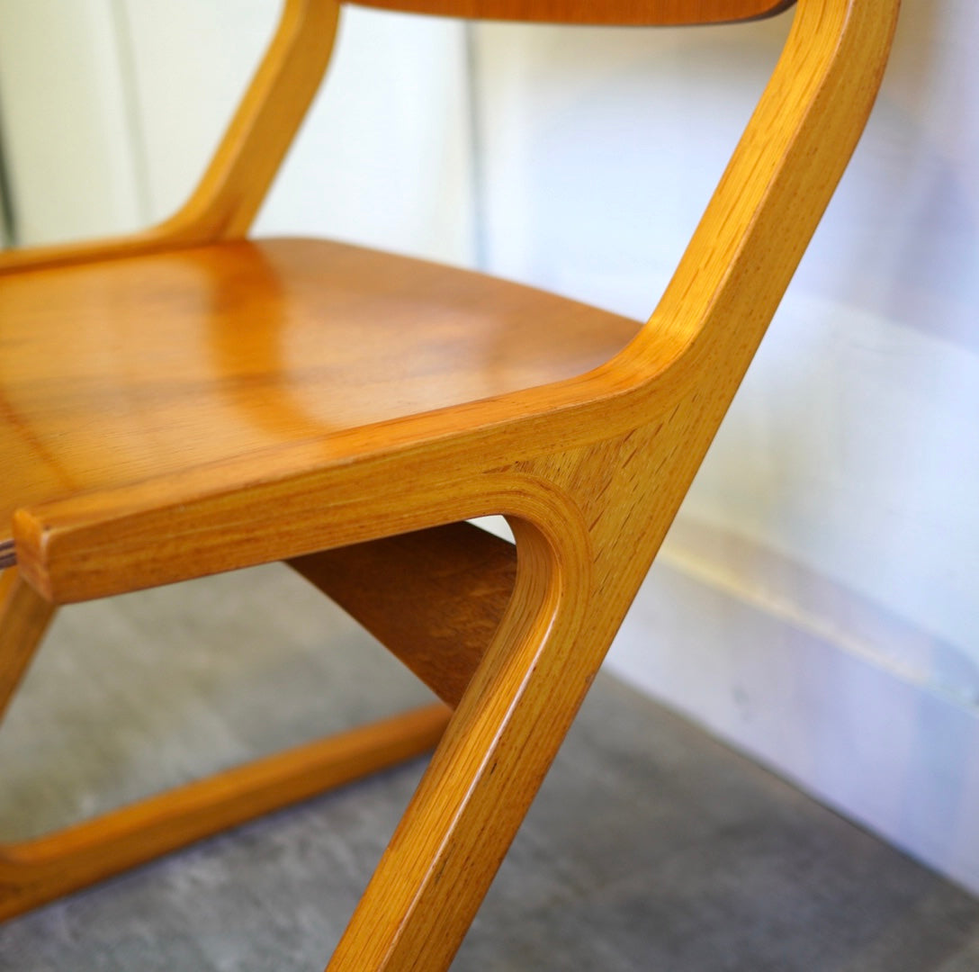 天童木工 HFシリーズ Zチェア ヴィンテージ オーク材 希少