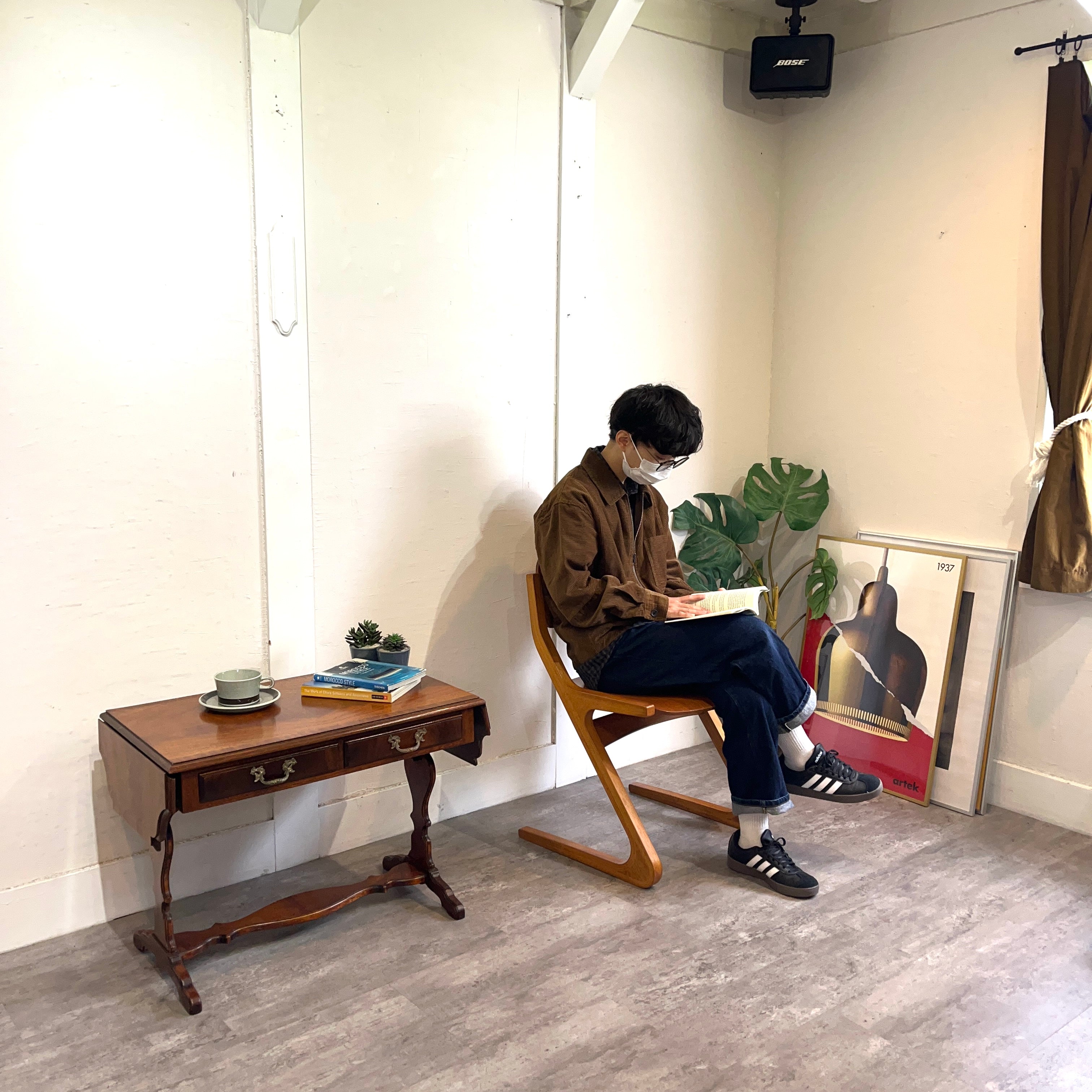 天童木工 HFシリーズ Zチェア ヴィンテージ オーク材 希少 中古 剣持勇