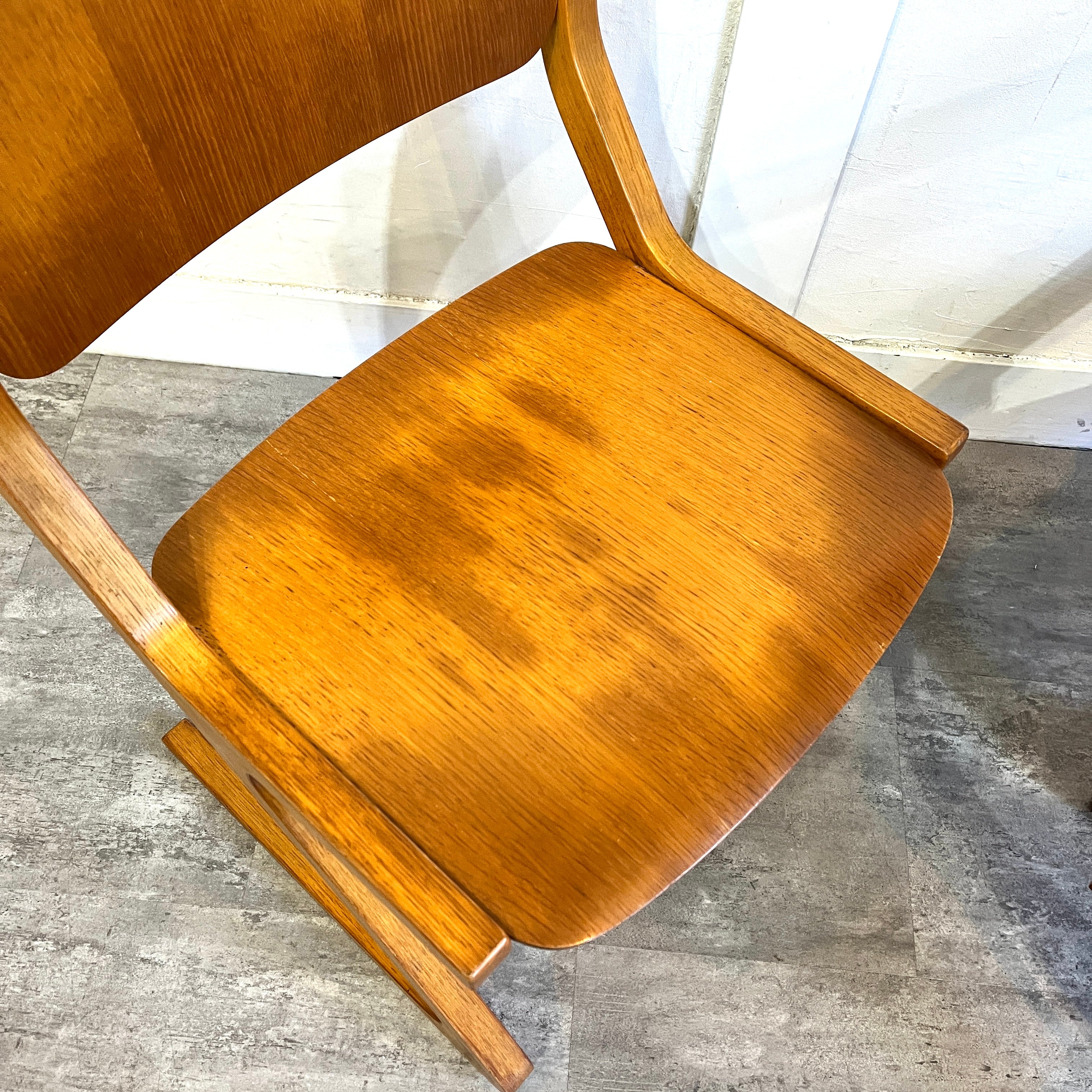 天童木工 HFシリーズ Zチェア ヴィンテージ オーク材 希少