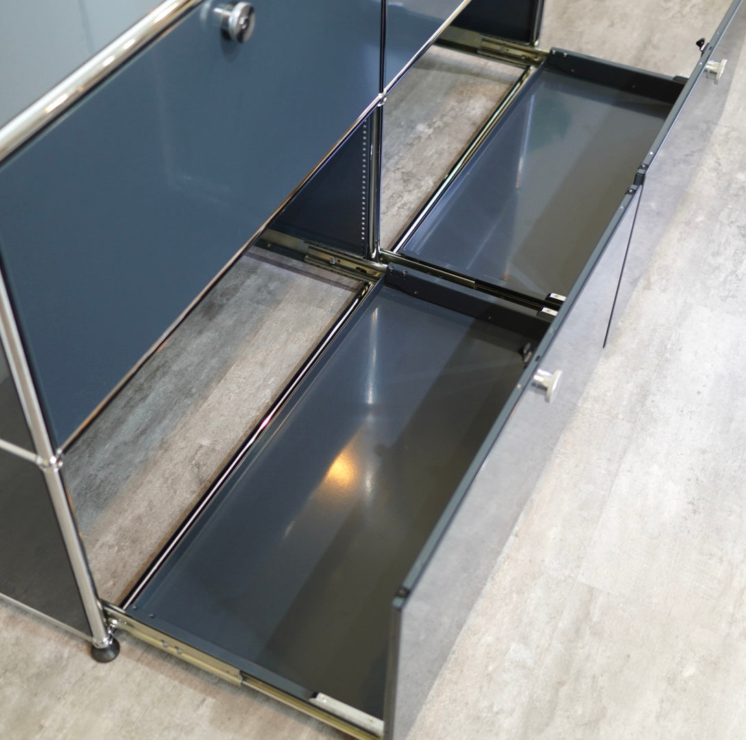 USMハラー / USM Haller モジュラーキャビネット 2列2段 オープン