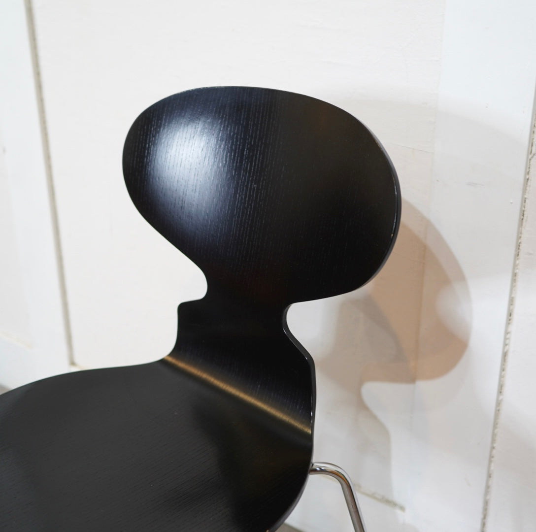 フリッツハンセン　アントチェア　木目　ブラック　最新モデル フリッツハンセン アントチェア 木目 ブラック 最新モデル FRITZ