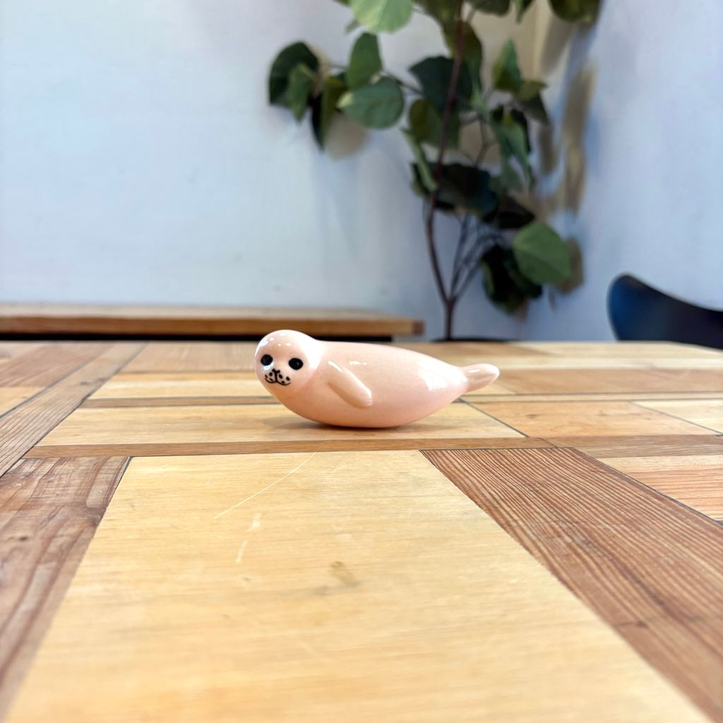 SKANSENシリーズ アザラシ ピンク リサラーソン / Lisa Larson