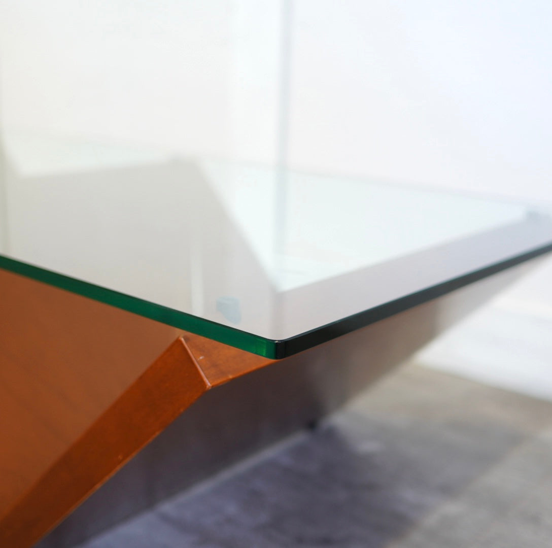 アルフレックス / arflex モンターニャ / MONTAGNA ガラステーブル ローテーブル 川崎文男