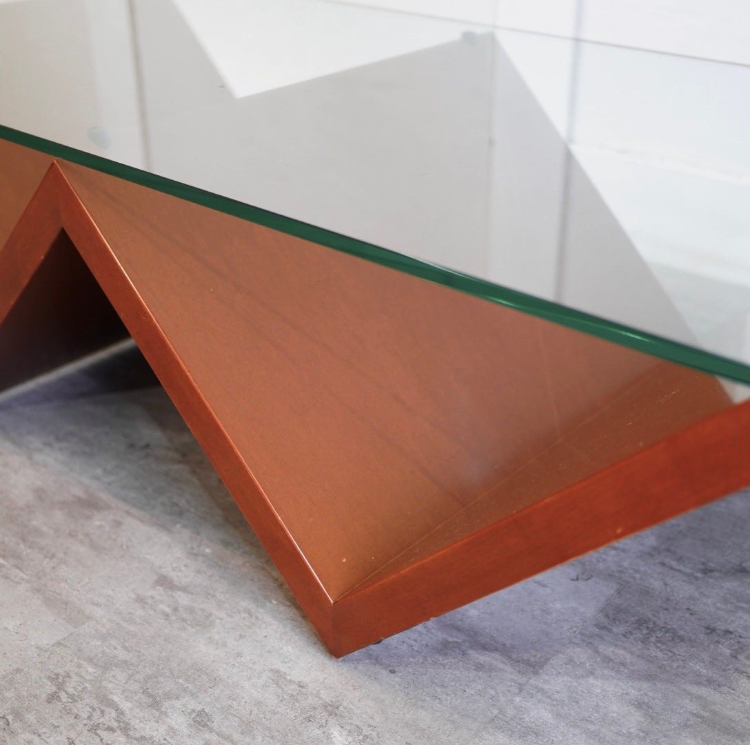 Arflex/アルフレックス モンターニャ　川崎文男　コーヒーテーブル アルフレックス / arflex モンターニャ ガラステーブル ロー