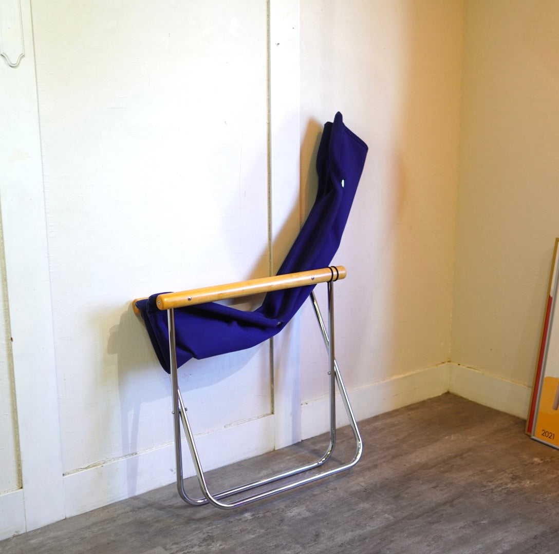 藤栄 / FUJIEI ニーチェア / Nychair X ブルー 新居 猛 アウトドア