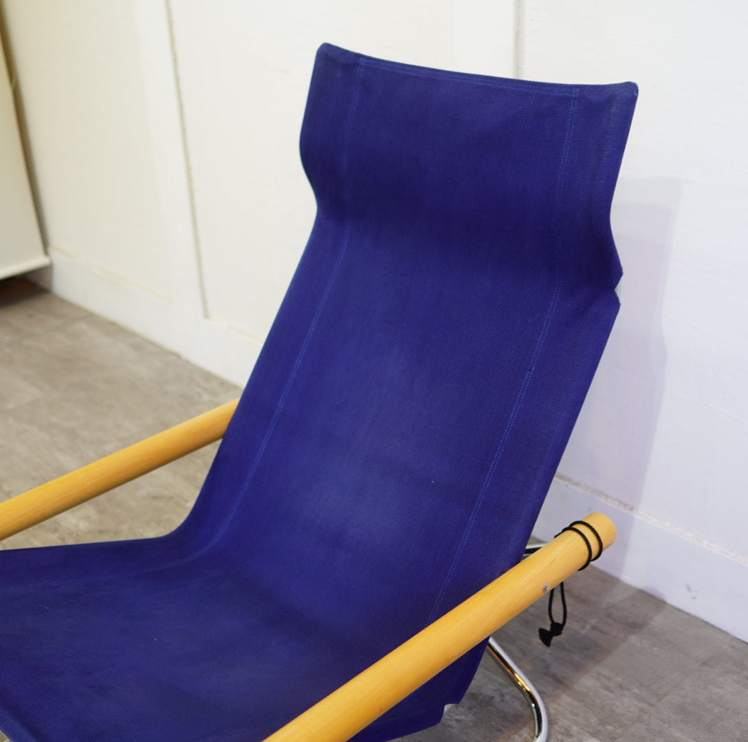 藤栄 / FUJIEI ニーチェア / Nychair X ブルー 新居 猛 折りたたみ椅子